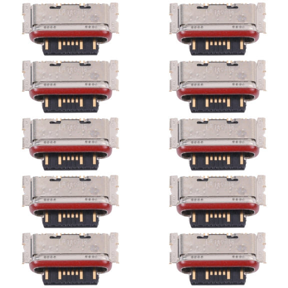 10 PCS Charging Port Connector For Xiaomi Redmi Note 11 Pro 4G
