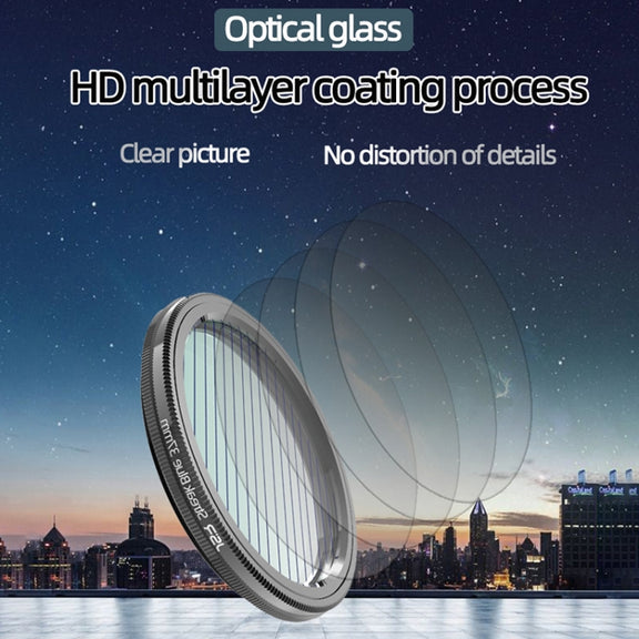JSR Starlight Drawing Camera Lens Filter, Size:77mm(Streak Blue)