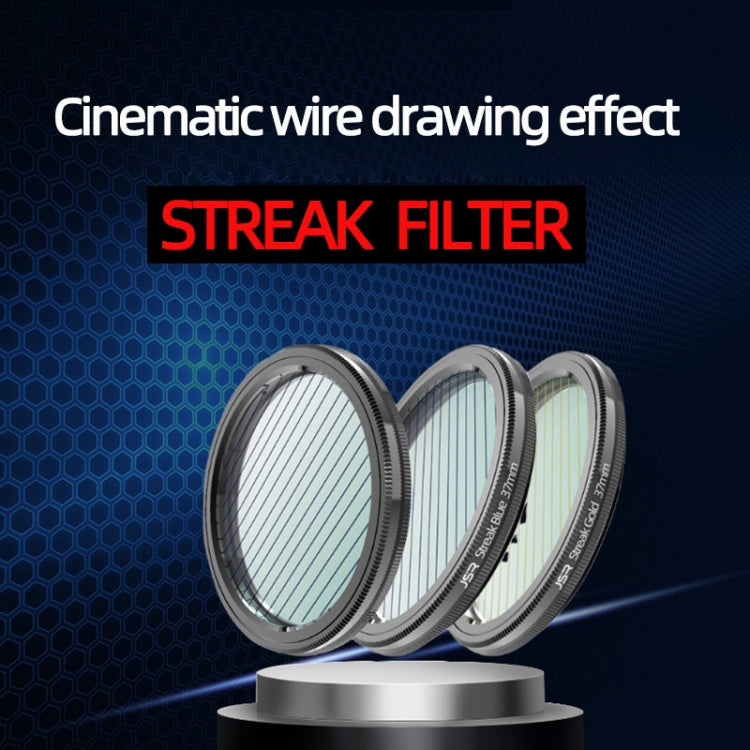 JSR Starlight Drawing Camera Lens Filter, Size:82mm(Streak Gold)
