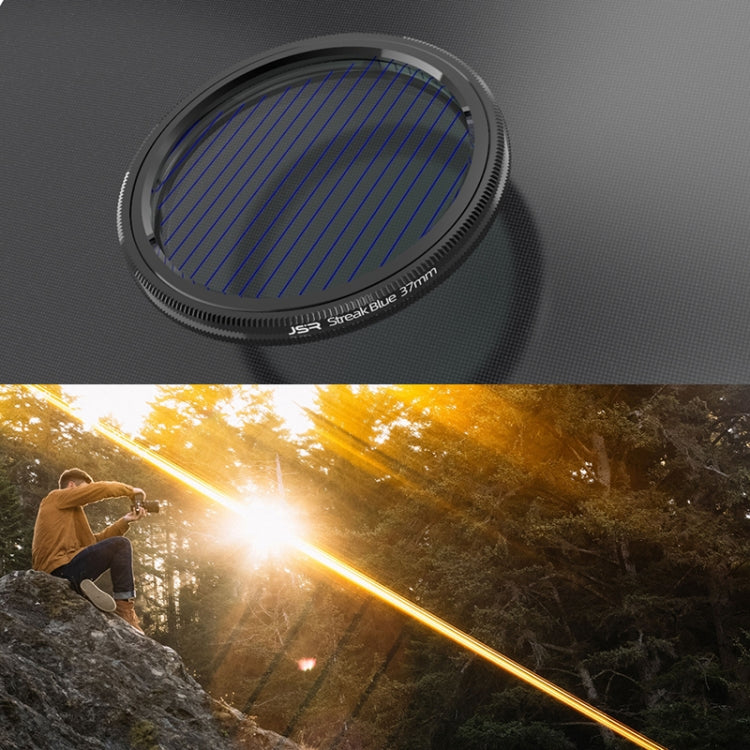 JSR Starlight Drawing Camera Lens Filter, Size:82mm(Streak Gold)