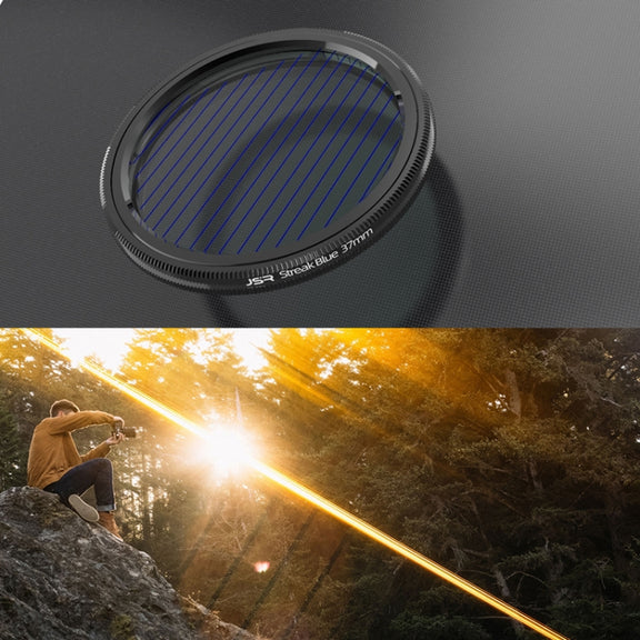 JSR Starlight Drawing Camera Lens Filter, Size:82mm(Streak Gold)