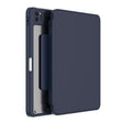 For iPad 10.2 2021 / 2020 / 2019 Mutural Jianshang Series Tablet Leather Smart Case(Dark Blue) - free shipping - PMC TechLife - Order now!