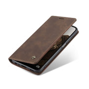 For Samsung Galaxy A23 CaseMe 013 Multifunctional Horizontal Flip Leather Phone Case(Coffee)