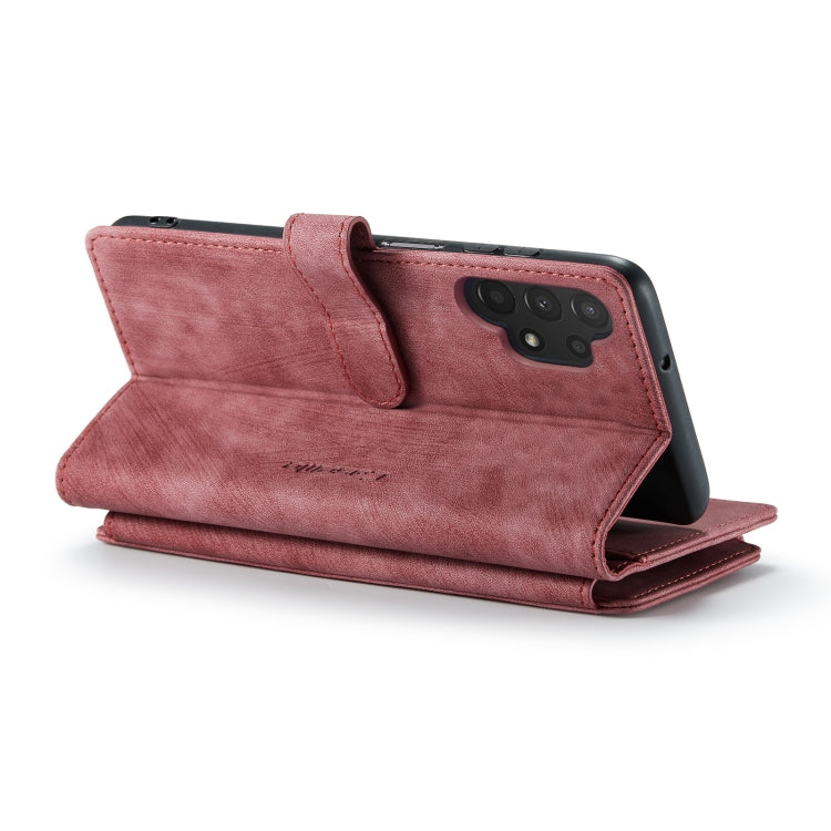 For Samsung Galaxy A13 4G/A13 5G/A04S/A04/M13 5G CaseMe C30 Multifunctional Phone Leather Case(Red)