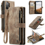 For Samsung Galaxy A13 4G/A13 5G/A04S/A04/M13 5G CaseMe C30 Multifunctional Phone Leather Case(Brown)