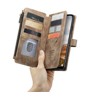 For Samsung Galaxy A13 4G/A13 5G/A04S/A04/M13 5G CaseMe C30 Multifunctional Phone Leather Case(Brown)