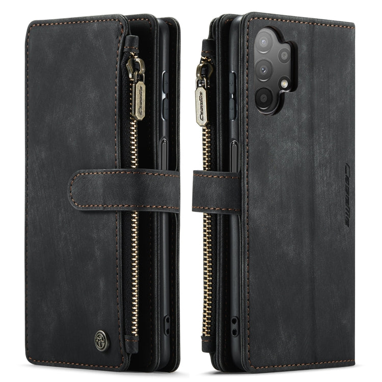 For Samsung Galaxy A13 4G/A13 5G/A04S/A04/M13 5G CaseMe C30 Multifunctional Phone Leather Case(Black)