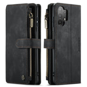 For Samsung Galaxy A13 4G/A13 5G/A04S/A04/M13 5G CaseMe C30 Multifunctional Phone Leather Case(Black)