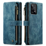For Samsung GalaxyA33 5G CaseMe C30 Multifunctional Phone Leather Case(Blue)