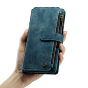 For Samsung GalaxyA33 5G CaseMe C30 Multifunctional Phone Leather Case(Blue)