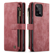 For Samsung GalaxyA33 5G CaseMe C30 Multifunctional Phone Leather Case(Red)