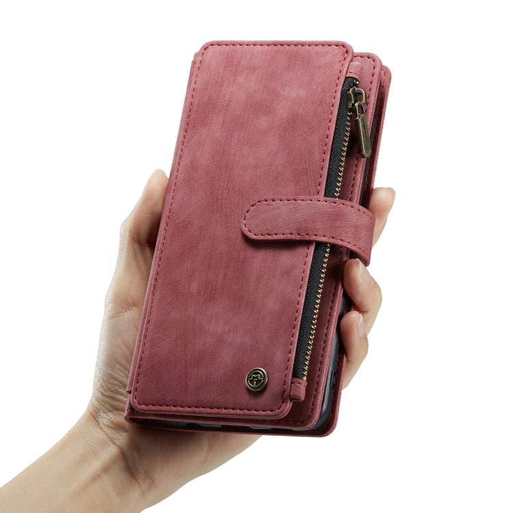 For Samsung GalaxyA33 5G CaseMe C30 Multifunctional Phone Leather Case(Red)