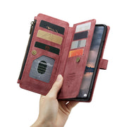 For Samsung GalaxyA33 5G CaseMe C30 Multifunctional Phone Leather Case(Red)