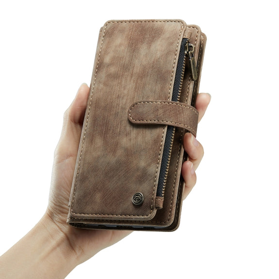 For Samsung GalaxyA33 5G CaseMe C30 Multifunctional Phone Leather Case(Brown)