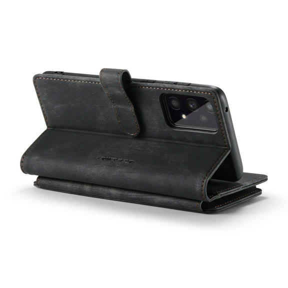 For Samsung GalaxyA33 5G CaseMe C30 Multifunctional Phone Leather Case(Black)