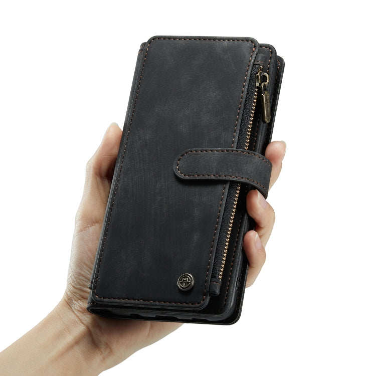 For Samsung GalaxyA33 5G CaseMe C30 Multifunctional Phone Leather Case(Black)