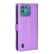 For Blackview A55 Pro Diamond Texture Leather Phone Case(Purple)