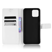 For Blackview A95 Diamond Texture Leather Phone Case(White)
