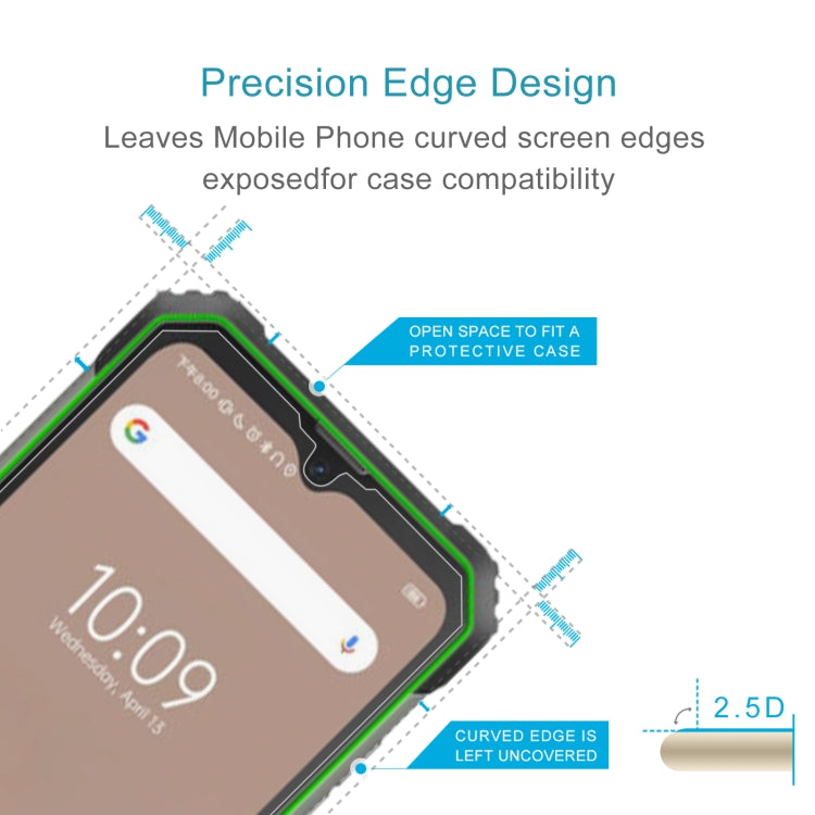 10 PCS 0.26mm 9H 2.5D Tempered Glass Film For Blackview BL8800 5G