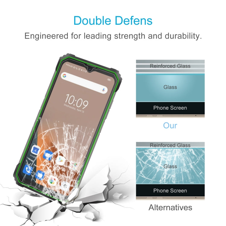 10 PCS 0.26mm 9H 2.5D Tempered Glass Film For Blackview BL8800 5G