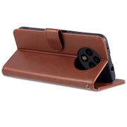 For U-Magic Enjoy 50 Plus AZNS Sheepskin Texture Flip Leather Phone Case(Brown)
