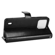 For Blackview A55 Pro Retro Crazy Horse Texture Leather Phone Case(Black)