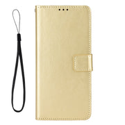 For Blackview A55 Pro Retro Crazy Horse Texture Leather Phone Case(Gold)