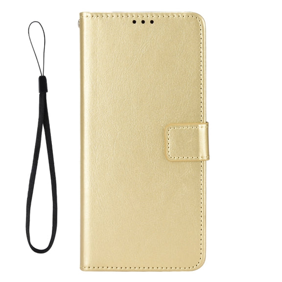 For Blackview A95 Retro Crazy Horse Texture Leather Phone Case(Gold)