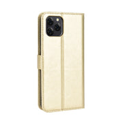 For Blackview A95 Retro Crazy Horse Texture Leather Phone Case(Gold)
