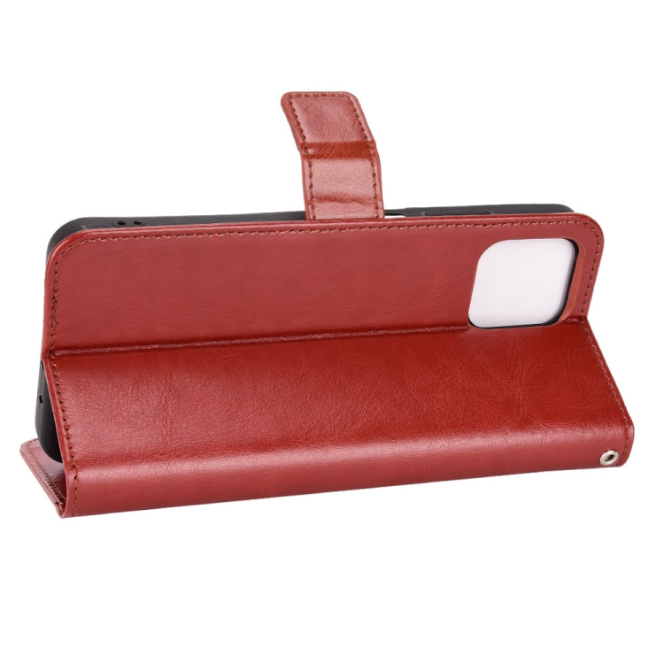 For Blackview A95 Retro Crazy Horse Texture Leather Phone Case(Brown)