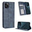 For Blackview A95 Magnetic Buckle Retro Texture Leather Phone Case(Blue) - free shipping - PMC TechLife - Order now!