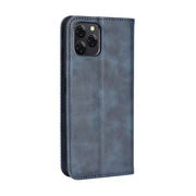 For Blackview A95 Magnetic Buckle Retro Texture Leather Phone Case(Blue)