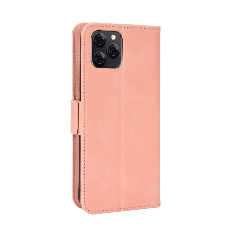 For Blackview A95 Skin Feel Calf Texture Card Slots Leather Phone Case(Pink)