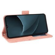 For Blackview A95 Skin Feel Calf Texture Card Slots Leather Phone Case(Pink)