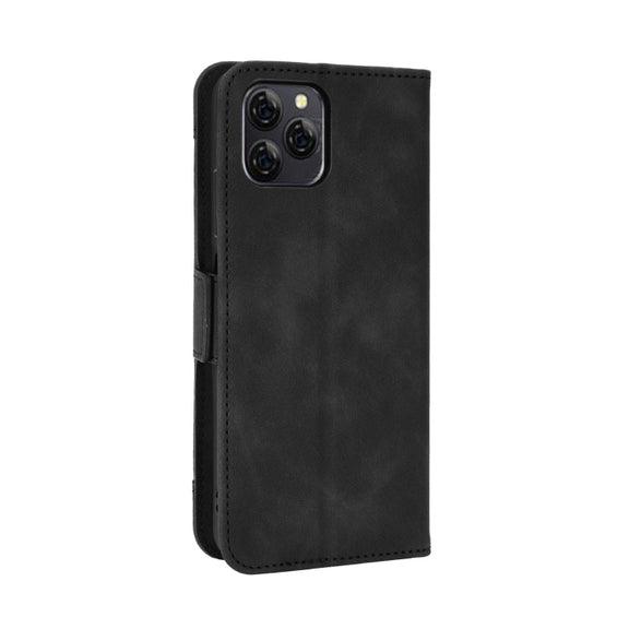 For Blackview A95 Skin Feel Calf Texture Card Slots Leather Phone Case(Black)