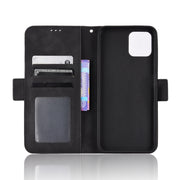 For Blackview A95 Skin Feel Calf Texture Card Slots Leather Phone Case(Black)