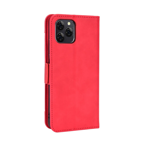 For Blackview A95 Skin Feel Calf Texture Card Slots Leather Phone Case(Red)