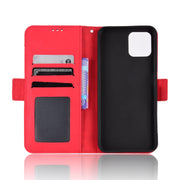 For Blackview A95 Skin Feel Calf Texture Card Slots Leather Phone Case(Red)