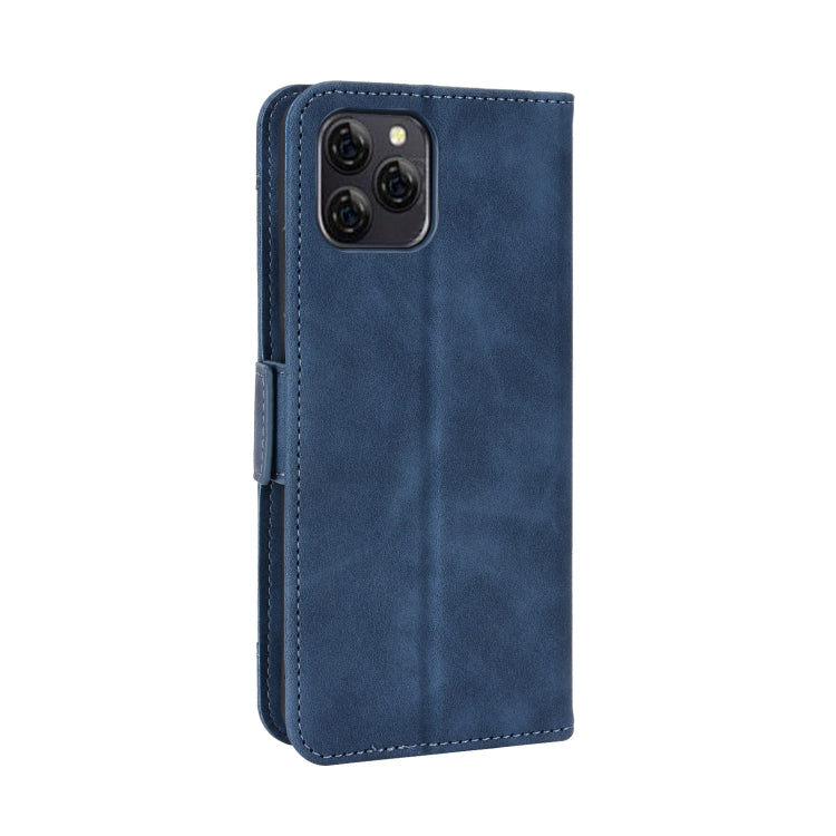 For Blackview A95 Skin Feel Calf Texture Card Slots Leather Phone Case(Blue)