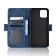 For Blackview A95 Skin Feel Calf Texture Card Slots Leather Phone Case(Blue)