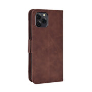 For Blackview A95 Skin Feel Calf Texture Card Slots Leather Phone Case(Brown)