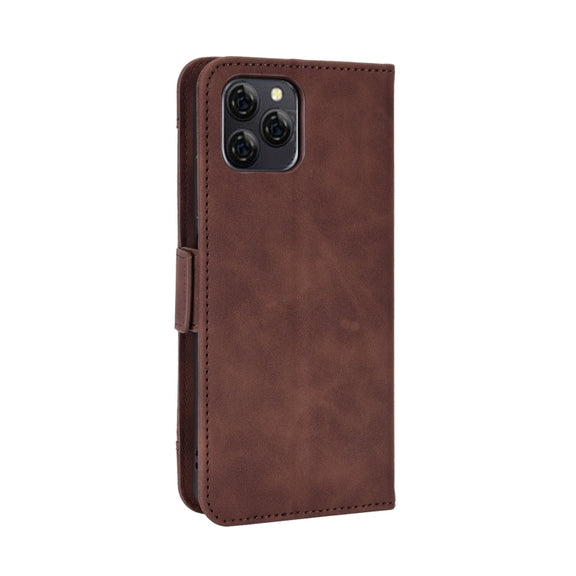 For Blackview A95 Skin Feel Calf Texture Card Slots Leather Phone Case(Brown)