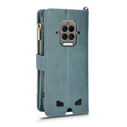 For Doogee S86 / S86 Pro Litchi Texture Zipper Leather Phone Case(Green)