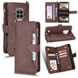 For Doogee S86 / S86 Pro Litchi Texture Zipper Leather Phone Case(Brown) - Doogee Cases by PMC TechLife | Online Shopping South Africa | PMC TechLife | Buy Now Pay Later Mobicred