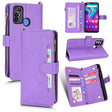 For Doogee X96 Pro Litchi Texture Zipper Leather Phone Case(Purple) - Doogee Cases by PMC TechLife | Online Shopping South Africa | PMC TechLife | Buy Now Pay Later Mobicred