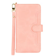 For Doogee X96 Pro Litchi Texture Zipper Leather Phone Case(Pink)