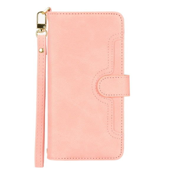 For Doogee X96 Pro Litchi Texture Zipper Leather Phone Case(Pink)