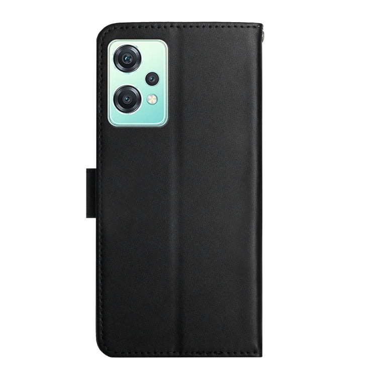 For OnePlus Nord CE 2 Lite 5G Genuine Leather Fingerprint-proof Horizontal Flip Phone Case(Black)