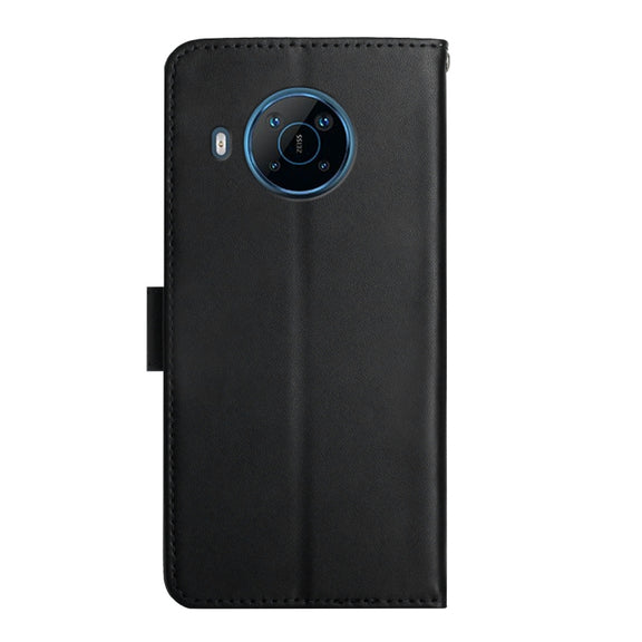 For Nokia X100 Genuine Leather Fingerprint-proof Horizontal Flip Phone Case(Black)