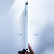 For iPhone 13 MagSafe Magnetic Electroplated Phone Case(Sierra Blue)